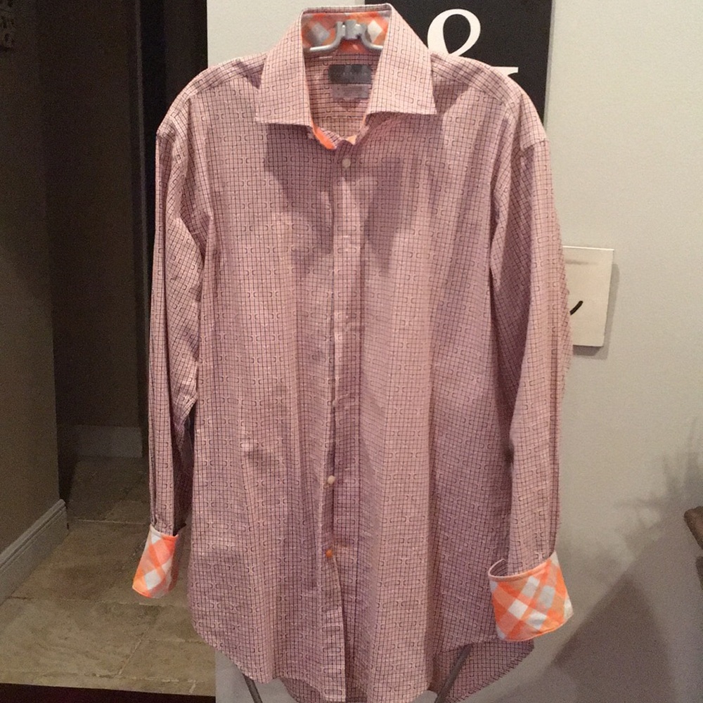 Orange Men’s Dress Shirt
